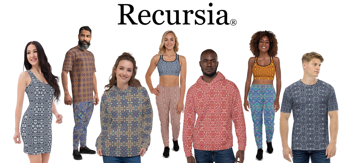 Recursia Social Share Banner - Recursia Designs by Michael Karlovich - Property of Recursia LLC 