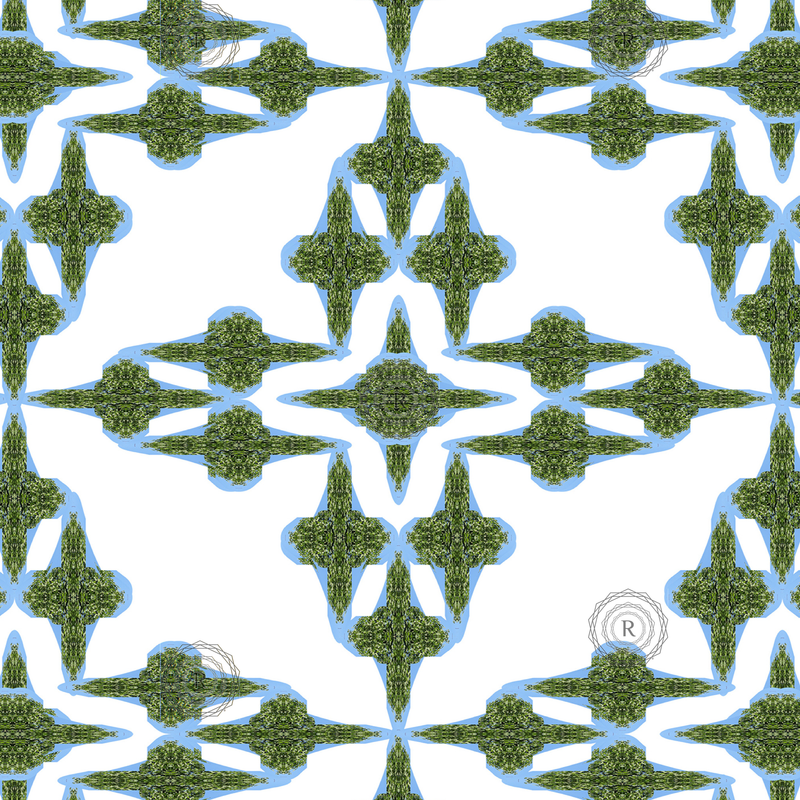 Product name: Recursia Symmetree II Pencil Dress. Keywords: Clothing, Pencil Dress, Print: Symmetree, Women's Clothing