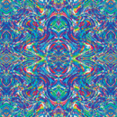 Product name: Recursia Rainbow Rose One Piece Swimsuit. Keywords: Clothing, One Piece Swimsuit, Print: Rainbow Rose, Swimwear, Unisex Clothing