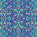 Product name: Recursia Rainbow Rose Women's Hoodie. Keywords: Athlesisure Wear, Clothing, Print: Rainbow Rose, Women's Hoodie, Women's Tops