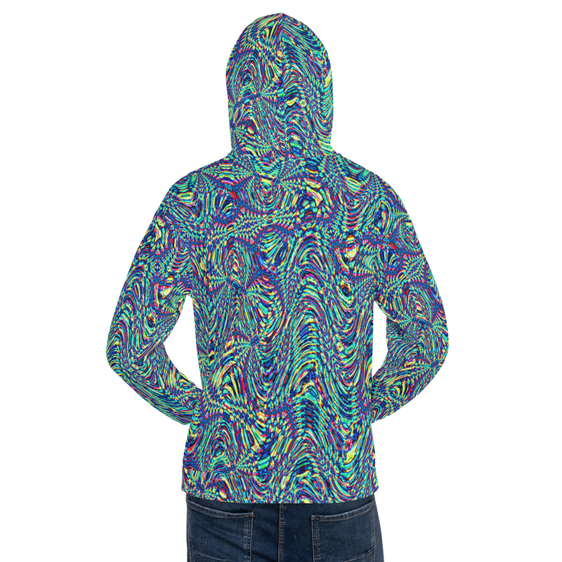 Product name: Recursia Alchemical Vision Men's Hoodie. Keywords: Print: Alchemical Vision, Athlesisure Wear, Clothing, Men's Athlesisure, Men's Clothing, Men's Hoodie, Men's Tops