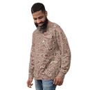 Product name: Recursia Alchemical Vision Men's Sweatshirt In Pink. Keywords: Print: Alchemical Vision, Athlesisure Wear, Clothing, Men's Athlesisure, Men's Clothing, Men's Sweatshirt, Men's Tops