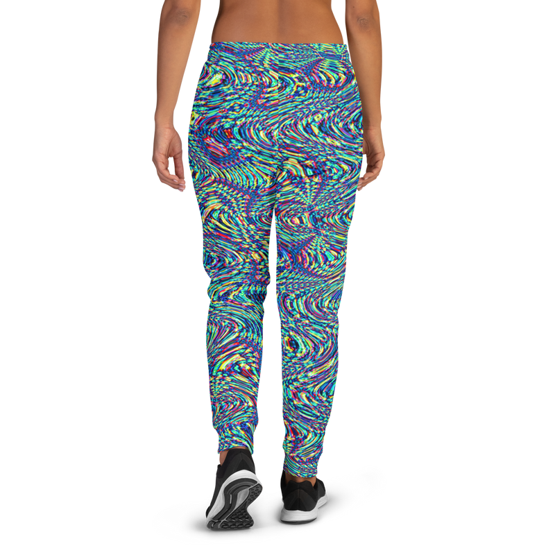 Product name: Recursia Alchemical Vision Women's Joggers. Keywords: Print: Alchemical Vision, Athlesisure Wear, Clothing, Women's Bottoms, Women's Joggers