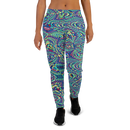 Product name: Recursia Alchemical Vision Women's Joggers. Keywords: Print: Alchemical Vision, Athlesisure Wear, Clothing, Women's Bottoms, Women's Joggers