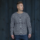 Product name: Recursia Alchemical Vision I Men's Sweatshirt In Blue. Keywords: Print: Alchemical Vision, Athlesisure Wear, Clothing, Men's Athlesisure, Men's Clothing, Men's Sweatshirt, Men's Tops