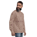 Product name: Recursia Alchemical Vision I Men's Sweatshirt In Pink. Keywords: Print: Alchemical Vision, Athlesisure Wear, Clothing, Men's Athlesisure, Men's Clothing, Men's Sweatshirt, Men's Tops