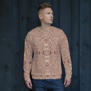 Product name: Recursia Alchemical Vision I Men's Sweatshirt In Pink. Keywords: Print: Alchemical Vision, Athlesisure Wear, Clothing, Men's Athlesisure, Men's Clothing, Men's Sweatshirt, Men's Tops