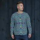 Product name: Recursia Alchemical Vision I Men's Sweatshirt. Keywords: Print: Alchemical Vision, Athlesisure Wear, Clothing, Men's Athlesisure, Men's Clothing, Men's Sweatshirt, Men's Tops
