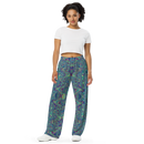 Product name: Recursia Alchemical Vision Women's Wide Leg Pants. Keywords: Print: Alchemical Vision, Women's Wide Leg Pants