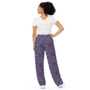 Product name: Recursia Bohemian Dream Women's Wide Leg Pants. Keywords: Print: Bohemian Dream, Women's Wide Leg Pants