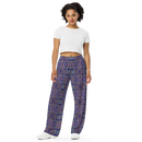 Product name: Recursia Bohemian Dream Women's Wide Leg Pants. Keywords: Print: Bohemian Dream, Women's Wide Leg Pants