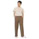 Product name: Recursia Contemplative Jaguar Men's Wide Leg Pants. Keywords: Print: Contemplative Jaguar, Men's Clothing, Men's Wide Leg Pants