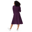 Product name: Recursia Desert Dream Long Sleeve Midi Dress. Keywords: Clothing, Print: Desert Dream, Long Sleeve Midi Dress, Women's Clothing