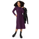 Product name: Recursia Desert Dream Long Sleeve Midi Dress. Keywords: Clothing, Print: Desert Dream, Long Sleeve Midi Dress, Women's Clothing