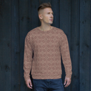 Product name: Recursia Fabrique Unknown Men's Sweatshirt In Pink. Keywords: Athlesisure Wear, Clothing, Print: Fabrique Unknown, Men's Athlesisure, Men's Clothing, Men's Sweatshirt, Men's Tops