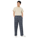 Product name: Recursia Fabrique Unknown II Men's Wide Leg Pants In Blue. Keywords: Print: Fabrique Unknown, Men's Clothing, Men's Wide Leg Pants