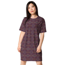 Product name: Recursia Fabrique Unknown II T-Shirt Dress. Keywords: Clothing, Print: Fabrique Unknown, T-Shirt Dress, Women's Clothing