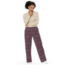 Product name: Recursia Fabrique Unknown II Women's Wide Leg Pants. Keywords: Print: Fabrique Unknown, Women's Wide Leg Pants