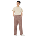 Product name: Recursia Fabrique Unknown I Men's Wide Leg Pants In Pink. Keywords: Print: Fabrique Unknown, Men's Clothing, Men's Wide Leg Pants
