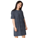 Product name: Recursia Fabrique Unknown I T-Shirt Dress In Blue. Keywords: Clothing, Print: Fabrique Unknown, T-Shirt Dress, Women's Clothing