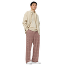 Product name: Recursia Fabrique Unknown Men's Wide Leg Pants In Pink. Keywords: Print: Fabrique Unknown, Men's Clothing, Men's Wide Leg Pants