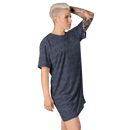 Product name: Recursia Fabrique Unknown T-Shirt Dress In Blue. Keywords: Clothing, Print: Fabrique Unknown, T-Shirt Dress, Women's Clothing