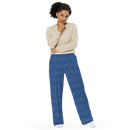 Product name: Recursia Fabrique Unknown Women's Wide Leg Pants. Keywords: Print: Fabrique Unknown, Women's Wide Leg Pants