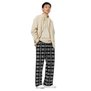 Product name: Recursia Modern Moiré IV Men's Wide Leg Pants. Keywords: Men's Clothing, Men's Wide Leg Pants, Print: Modern Moiré