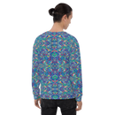 Product name: Recursia Rainbow Rose Men's Sweatshirt. Keywords: Athlesisure Wear, Clothing, Men's Athlesisure, Men's Clothing, Men's Sweatshirt, Men's Tops, Print: Rainbow Rose