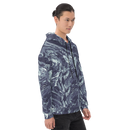 Product name: Recursia Rainbow Rose I Men's Hoodie In Blue. Keywords: Athlesisure Wear, Clothing, Men's Athlesisure, Men's Clothing, Men's Hoodie, Men's Tops, Print: Rainbow Rose