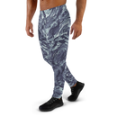 Product name: Recursia Rainbow Rose I Men's Joggers In Blue. Keywords: Athlesisure Wear, Clothing, Men's Athlesisure, Men's Bottoms, Men's Clothing, Men's Joggers, Print: Rainbow Rose