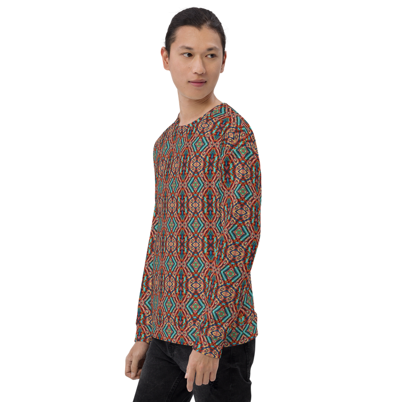 Product name: Recursia Seer Vision Men's Sweatshirt. Keywords: Athlesisure Wear, Clothing, Men's Athlesisure, Men's Clothing, Men's Sweatshirt, Men's Tops, Print: Seer Vision