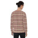 Product name: Recursia Seer Vision I Men's Sweatshirt In Pink. Keywords: Athlesisure Wear, Clothing, Men's Athlesisure, Men's Clothing, Men's Sweatshirt, Men's Tops, Print: Seer Vision