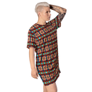 Product name: Recursia Seer Vision I Vision T-Shirt Dress. Keywords: Clothing, Print: Seer Vision, T-Shirt Dress, Women's Clothing