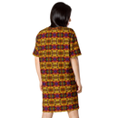 Product name: Recursia Seer Vision T-Shirt Dress. Keywords: Clothing, Print: Seer Vision, T-Shirt Dress, Women's Clothing
