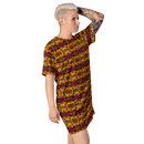 Product name: Recursia Seer Vision T-Shirt Dress. Keywords: Clothing, Print: Seer Vision, T-Shirt Dress, Women's Clothing