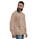 Product name: Recursia Serpentine Dream Men's Sweatshirt In Pink. Keywords: Athlesisure Wear, Clothing, Men's Athlesisure, Men's Clothing, Men's Sweatshirt, Men's Tops, Print: Serpentine Dream