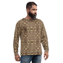 Product name: Recursia Serpentine Dream Men's Sweatshirt. Keywords: Athlesisure Wear, Clothing, Men's Athlesisure, Men's Clothing, Men's Sweatshirt, Men's Tops, Print: Serpentine Dream