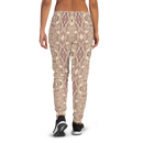 Product name: Recursia Serpentine Dream Women's Joggers In Pink. Keywords: Athlesisure Wear, Clothing, Print: Serpentine Dream, Women's Bottoms, Women's Joggers