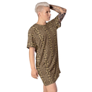 Product name: Recursia Serpentine Dream I T-Shirt Dress. Keywords: Clothing, Print: Serpentine Dream, T-Shirt Dress, Women's Clothing