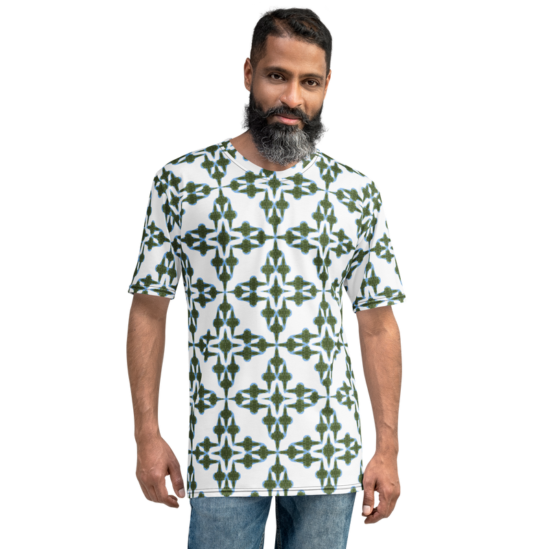 Product name: Recursia Symmetree III Men's Crew Neck T-Shirt. Keywords: Clothing, Men's Clothing, Men's Crew Neck T-Shirt, Men's Tops, Print: Symmetree