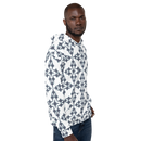 Product name: Recursia Symmetree Men's Hoodie In Blue. Keywords: Athlesisure Wear, Clothing, Men's Athlesisure, Men's Clothing, Men's Hoodie, Men's Tops, Print: Symmetree