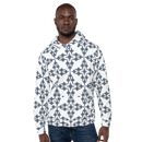 Product name: Recursia Symmetree Men's Hoodie In Blue. Keywords: Athlesisure Wear, Clothing, Men's Athlesisure, Men's Clothing, Men's Hoodie, Men's Tops, Print: Symmetree