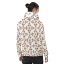 Product name: Recursia Symmetree Men's Hoodie In Pink. Keywords: Athlesisure Wear, Clothing, Men's Athlesisure, Men's Clothing, Men's Hoodie, Men's Tops, Print: Symmetree