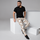 Product name: Recursia Symmetree Men's Joggers In Pink. Keywords: Athlesisure Wear, Clothing, Men's Athlesisure, Men's Bottoms, Men's Clothing, Men's Joggers, Print: Symmetree