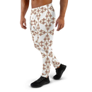 Product name: Recursia Symmetree Men's Joggers In Pink. Keywords: Athlesisure Wear, Clothing, Men's Athlesisure, Men's Bottoms, Men's Clothing, Men's Joggers, Print: Symmetree