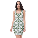 Product name: Recursia Symmetree Pencil Dress. Keywords: Clothing, Pencil Dress, Print: Symmetree, Women's Clothing