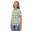 Product name: Recursia Symmetree Women's Crew Neck T-Shirt. Keywords: Clothing, Print: Symmetree, Women's Clothing, Women's Crew Neck T-Shirt
