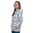 Product name: Recursia Symmetree Women's Hoodie In Blue. Keywords: Athlesisure Wear, Clothing, Print: Symmetree, Women's Hoodie, Women's Tops