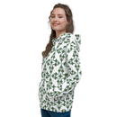 Product name: Recursia Symmetree Women's Hoodie. Keywords: Athlesisure Wear, Clothing, Print: Symmetree, Women's Hoodie, Women's Tops